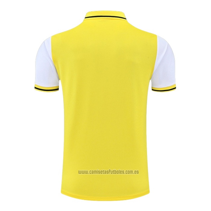 Camiseta Polo del Borussia Dortmund 2022-2023 Amarillo y Blanco